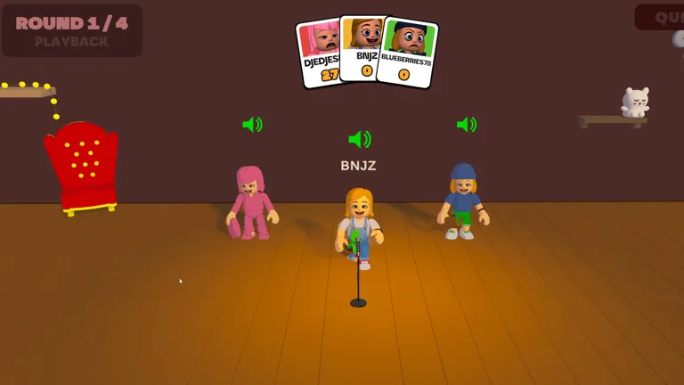 Mimic Party game characters